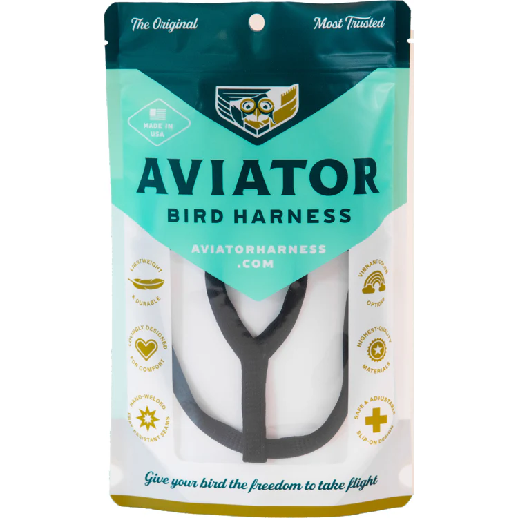 Aviator Harness & Leash - Black - Bild 2