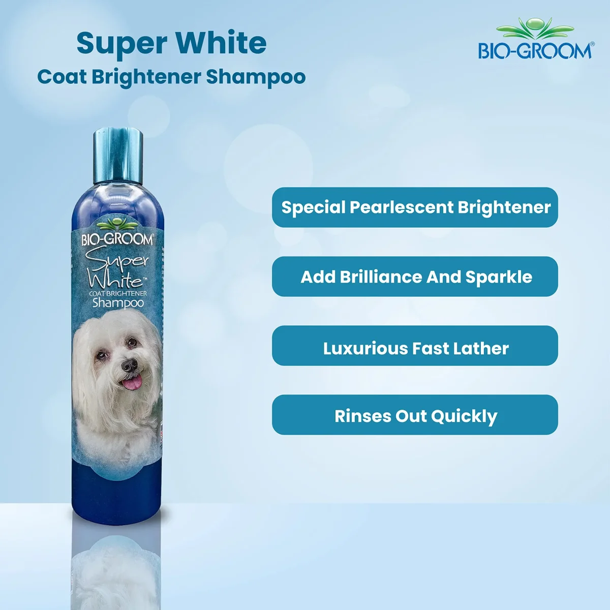 Bio-Groom White Dog Shampoo and Silk Creme Rinse Dog Conditioner (355 Milliliter) -Combo Pack - Bild 8