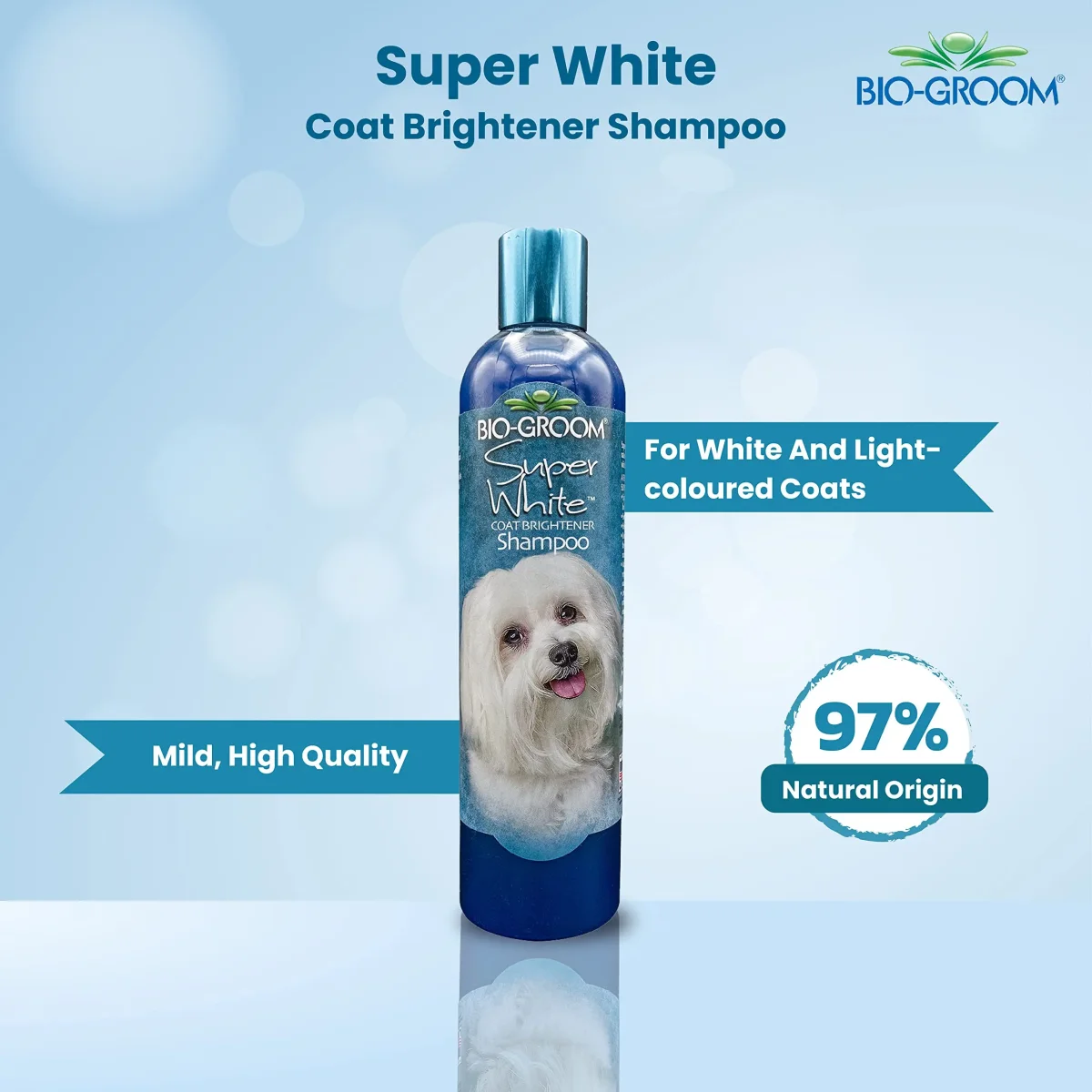 Bio-Groom White Dog Shampoo and Silk Creme Rinse Dog Conditioner (355 Milliliter) -Combo Pack - Bild 9