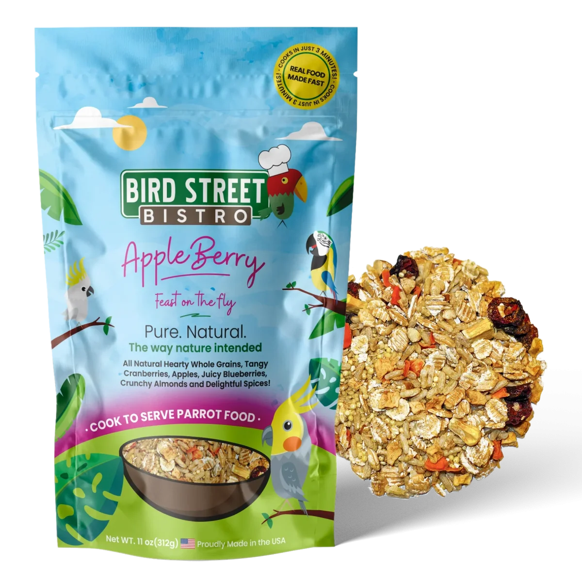 Bird Street Bistro - AppleBerry- Feast on the Fly - 11 oz - Bild 2