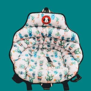 PupSaver Crash-Tested Car Safety Seat for Dogs CACTUS PRINT PupSaver Original