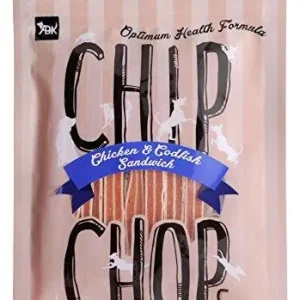 Chip Chops Chicken & Codfish Sandwich