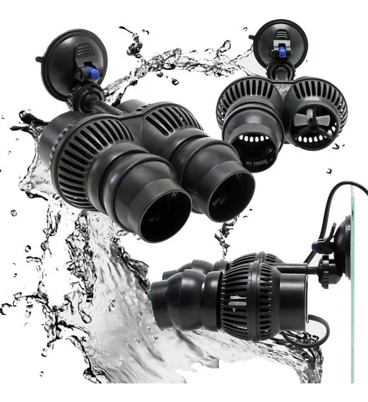 Sunsun JVP-200 Double Head Aquarium Fish Tank Wave Maker Pump | Power : 6W | Flow : 5000L/H - Bild 5