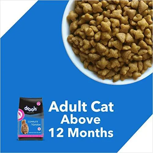 Drools Adult(+1 Year) Dry Cat Food, Mackerel, 3 kg - Bild 6