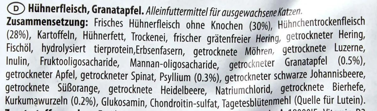 Farmina N&D Grain Free Chicken and Pomegranate Adult Cat Food, 1.5 kg - Bild 4