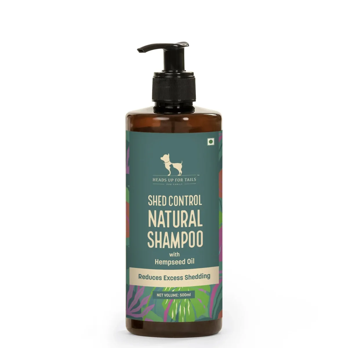HUFT Shed Control Natural Shampoo for Dogs (Over 12 Weeks) - Hempseed Oil - 500ml | Pet Shampoo for Shedding Control | Best for Labrador, Pomeranian & German Shepherd | for All Breeds - Bild 2
