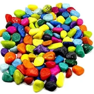 Jacky Treats Multi-Colour Aquarium Decor Pebbles 1kg