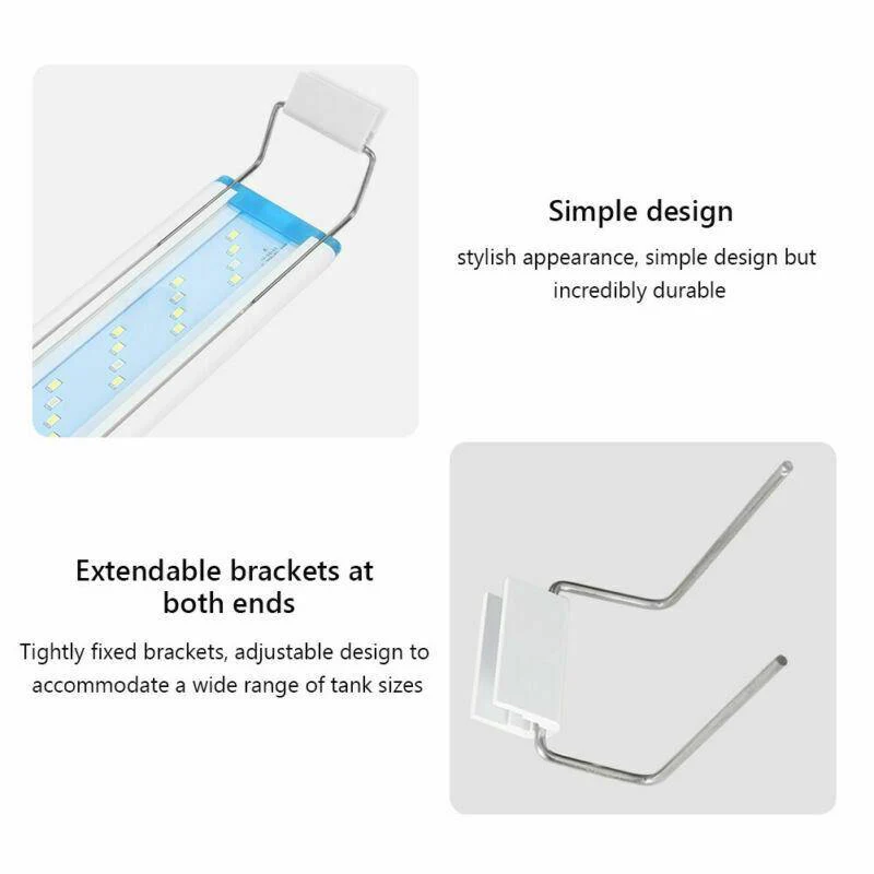 Petzlifeworld LA Series Ultra Thin Grass Frame Aquarium Light - Bild 8