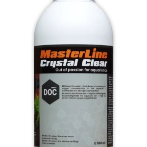 Masterline Crystal Clear - 500 ML Clears The Water Contributes To Increasing The Oxygen Concentration In The Aquarium
