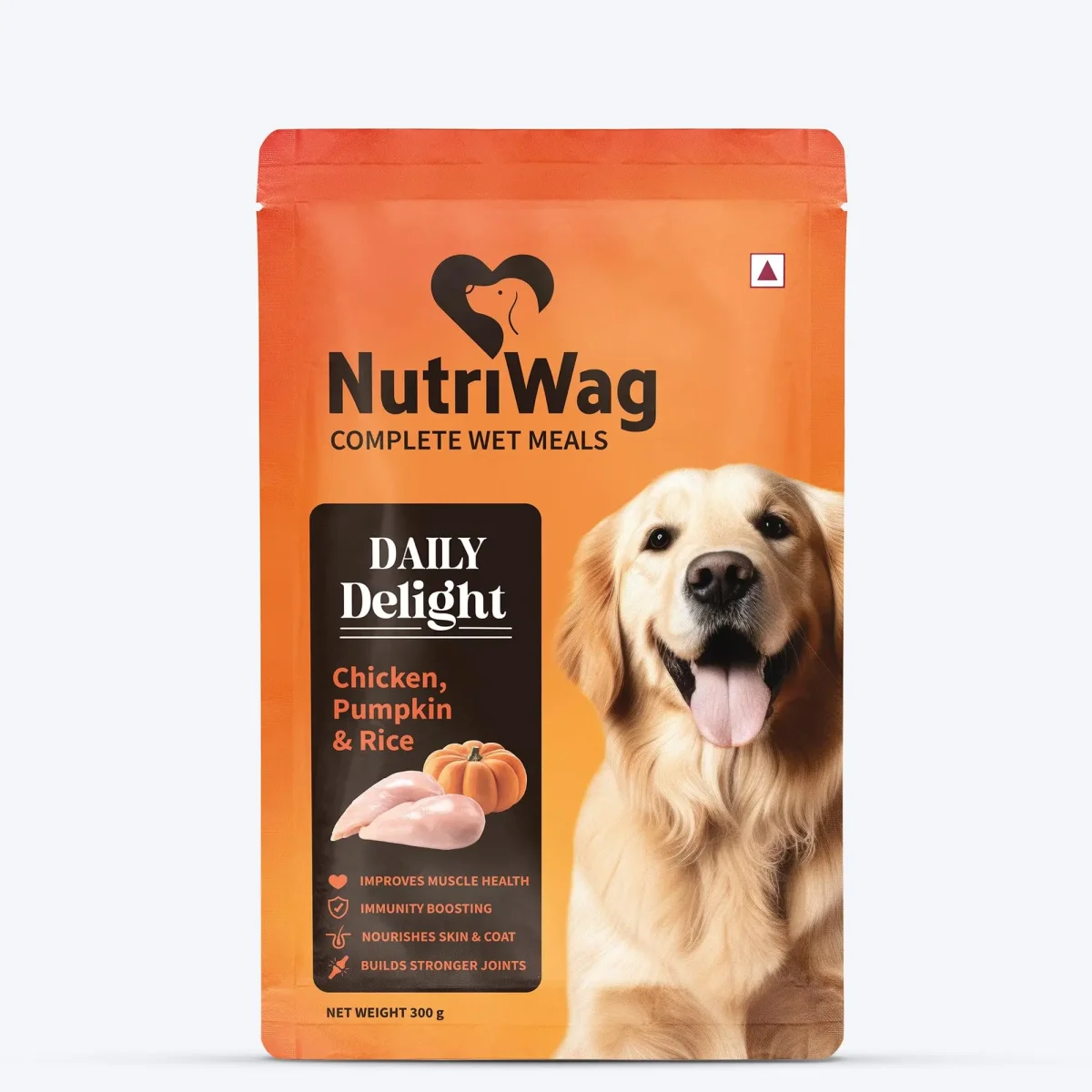 Nutriwag Wet Dog Food 300 gm | Balanced Meals with Chicken, Pumpkin, Rice & Vegetables | High Protein Dog Food | No Added Flavours | Human-Grade Ingredients | All Life Stages - Bild 5
