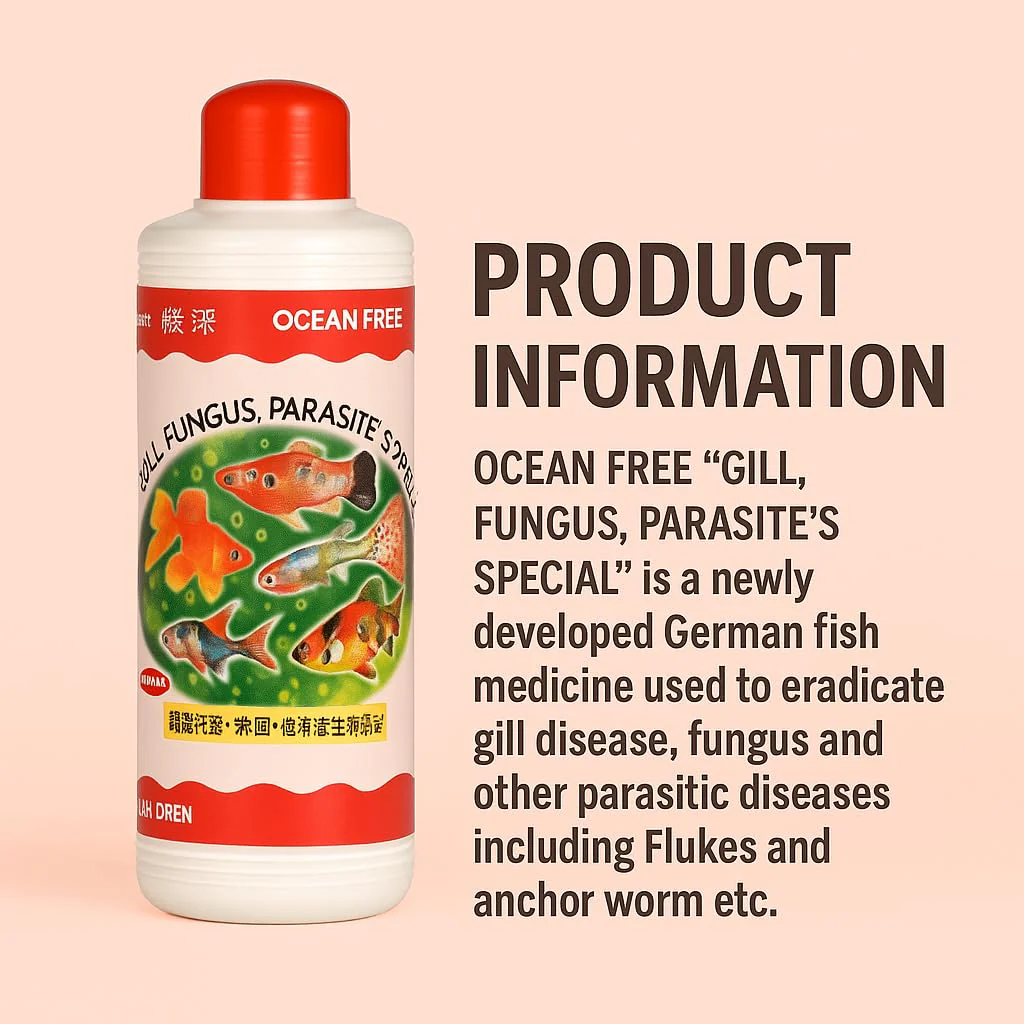 Ocean Free 240Ml Gill Fungus Special | Fast-Acting Treatment for Freshwater & Saltwater Fish | Safe for Plants - Bild 3