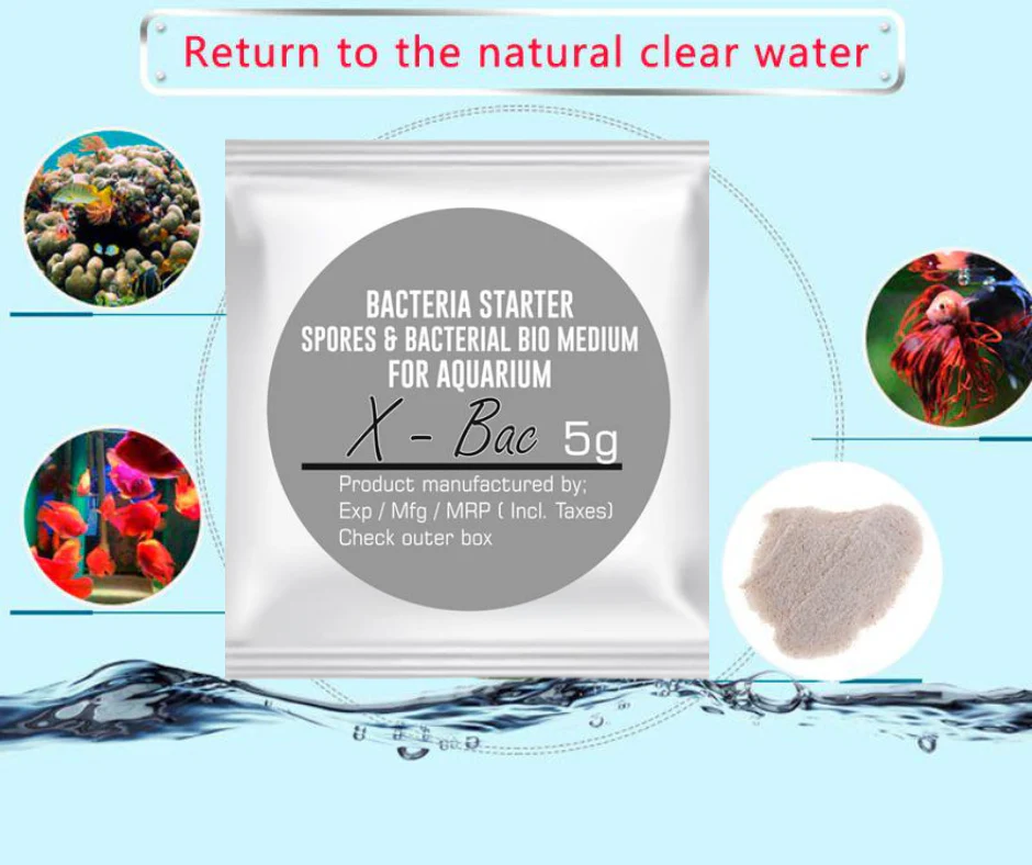 Aquatic Remedies X-Bac Beneficial Bacteria For Aquarium 5g Pack of 5 - Bild 6