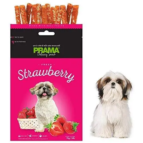 Prama Strawberry Dog Treats, 70 Grams pack of2 - Bild 2