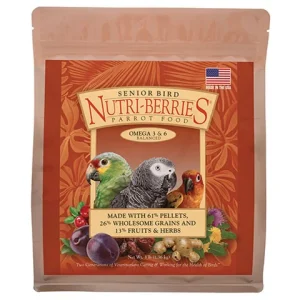 Senior Bird Nutri-Berries for Parrots - 3 LB