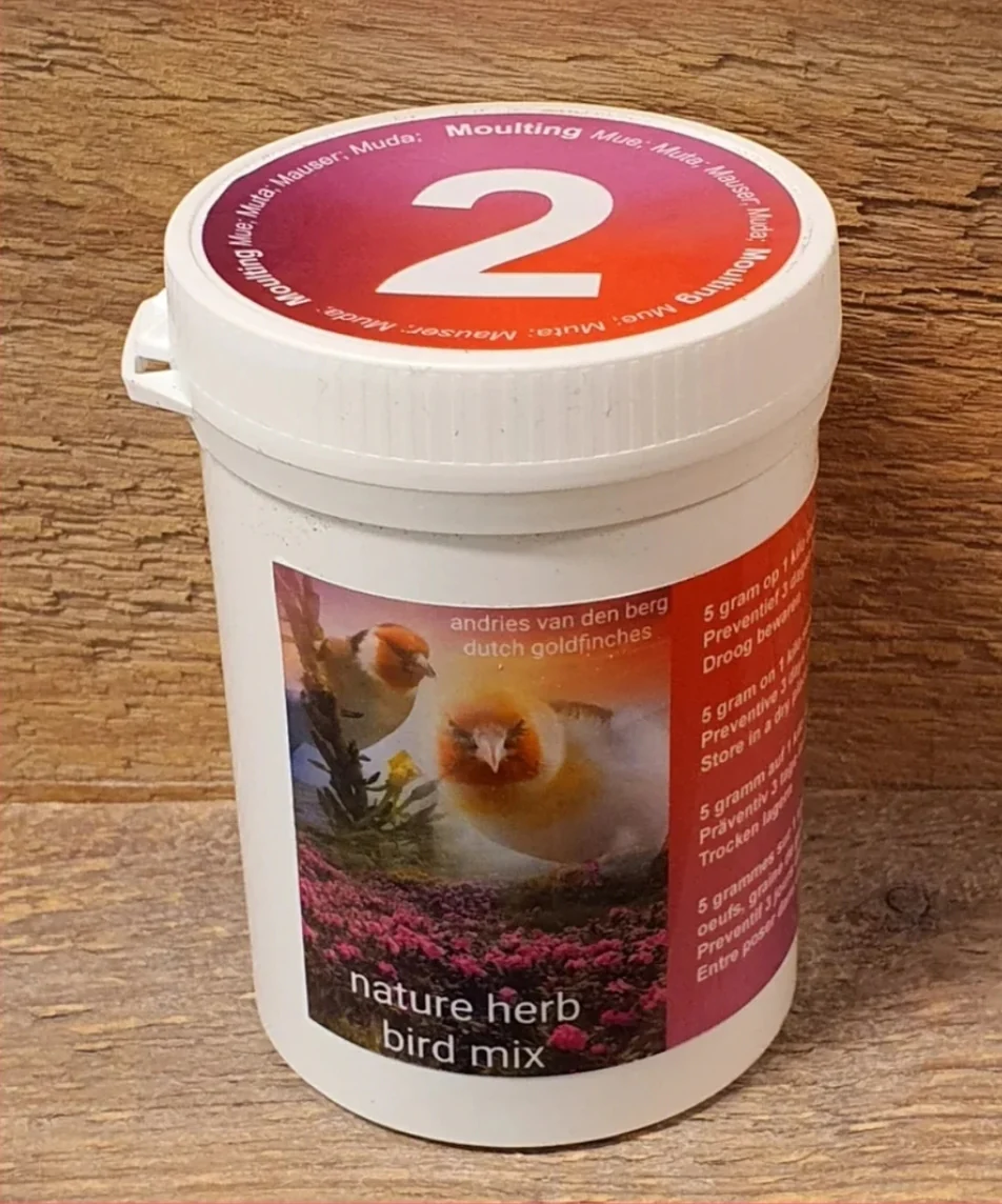 Mix 2 - 150 grams - Moulting period - Herb Bird Mix