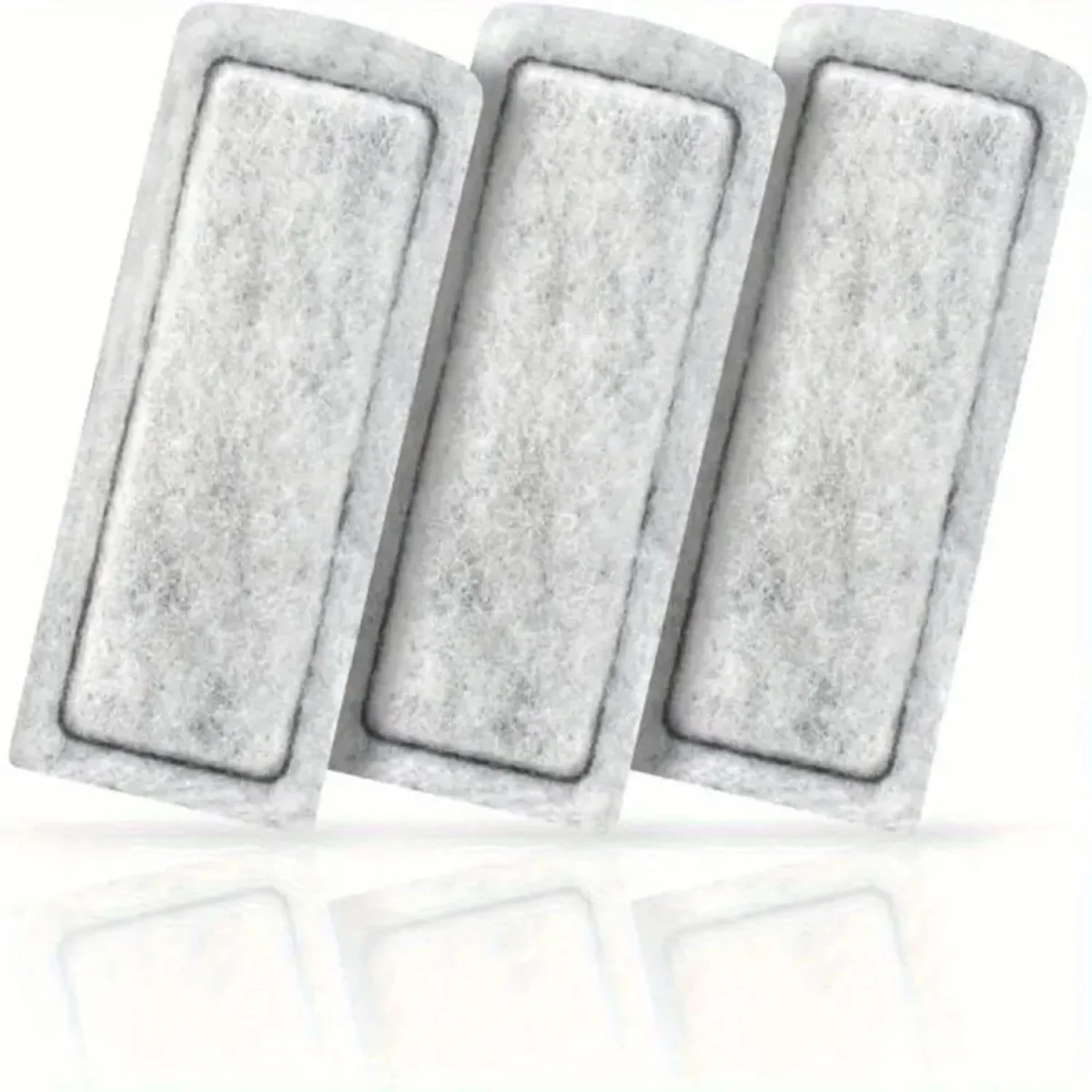 Sobo Hang On Filter Spare Filter Pad | Carbon Fiber Aquarium Filter Replacement Pad | Mechanical & Chemical Filtration for Freshwater & Saltwater Tanks (408H - 3 Pcs) - Bild 2