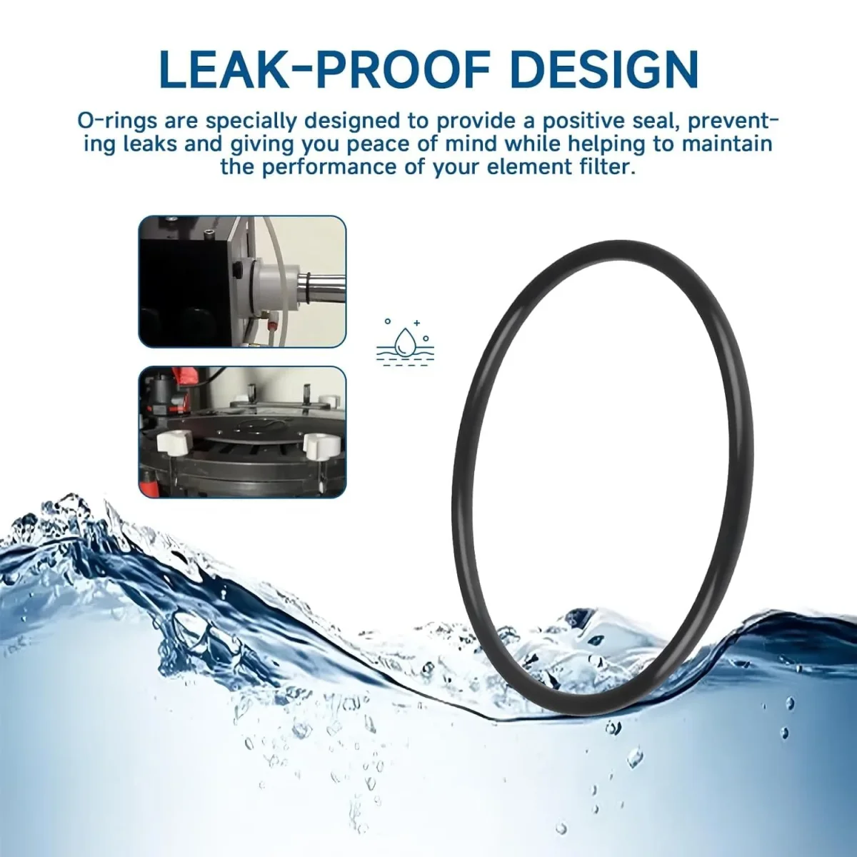PetzLifeWorld Sun-Sun HW-Series Canister Filter O-Ring Replacement Seal Ring | Compatible with Aquarium Canister Filter Models | Durable Rubber Gasket for Leak Prevention and Tight Sealing - Bild 7