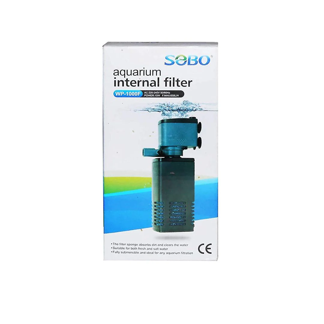 Sobo Aquarium Internal Filter (WP-1000F | 15W | 650L/H) - Bild 6
