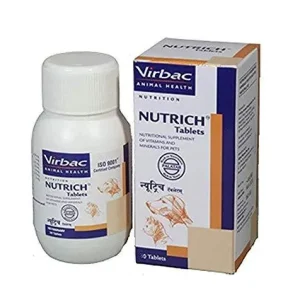 Virbac Nutrich 60 Pc Tablets