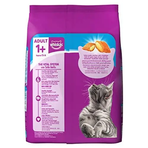 Whiskas Adult Dry Cat Food, Ocean Fish flavour – 3 kg Pack - Bild 4