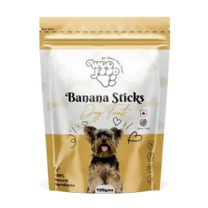 WooFood Banana Sticks Dog Treats