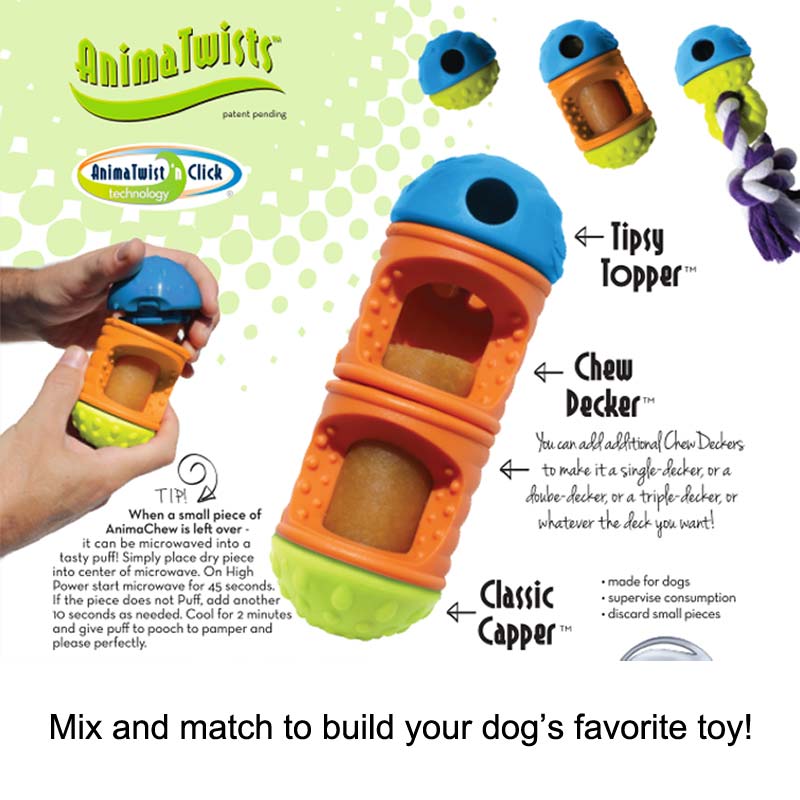 AnimaTwist Customizable Himalayan Chew Treat Toy, Classic Set - Bild 5