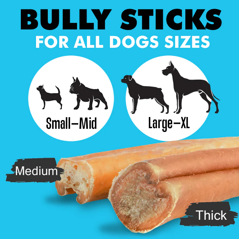 BULK Bully Sticks For Large Dogs - Free Range, All Natural - Bild 6