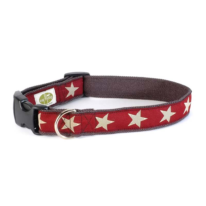Earthdog Hemp Dog Collar in Star Pattern * Save 10 % Buy 2 * - Bild 2