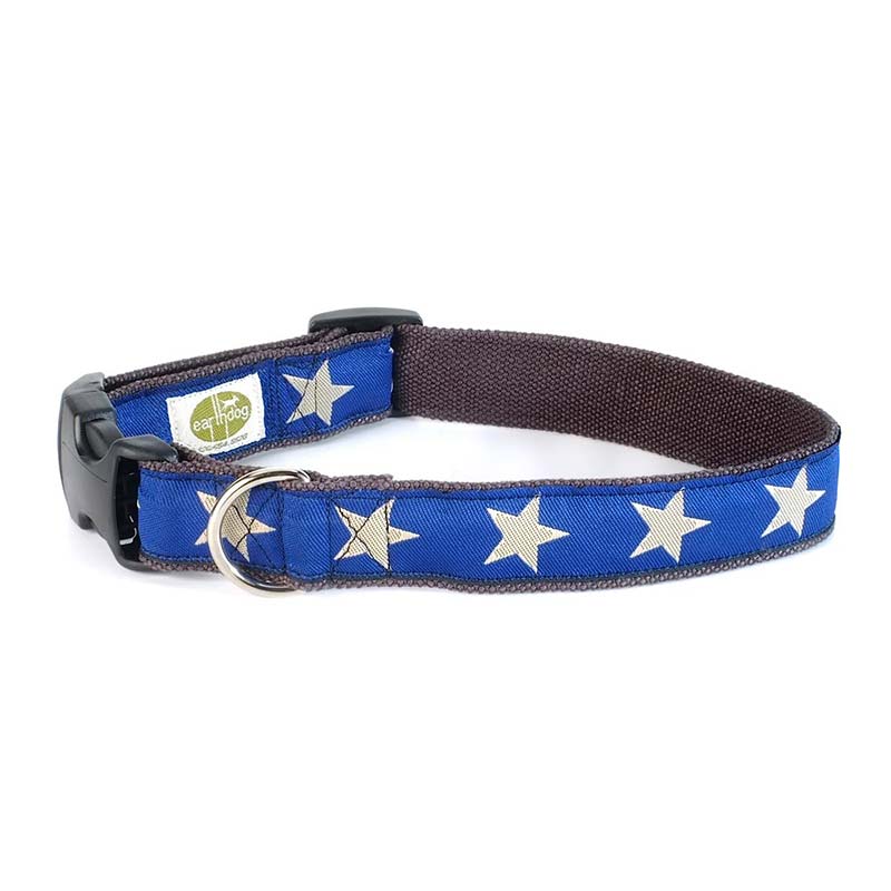 Earthdog Hemp Dog Collar in Star Pattern * Save 10 % Buy 2 * - Bild 4