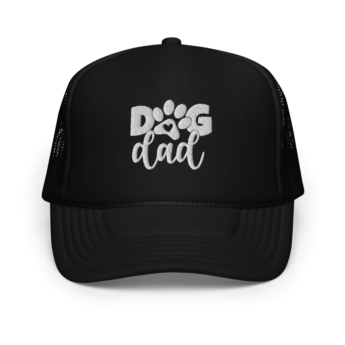 Dog Dad Trucker Hat Embroidered Design - Bild 9