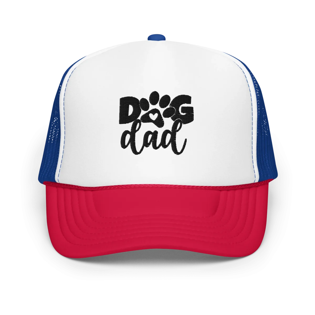 Dog Dad Trucker Hat Embroidered Design - Bild 7