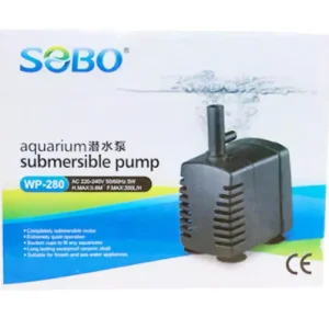 Sobo submersible pump WP-280 5 WATT H.MAX:0.6M F.MAX:300L/H
