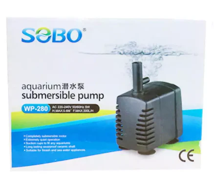 Sobo submersible pump WP-280 5 WATT H.MAX:0.6M F.MAX:300L/H - Bild 2
