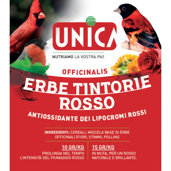 Erbe Tintorie Rosso 150 Gram (Coloring for Red Siskins and Cardinals and) Unica - Bild 3